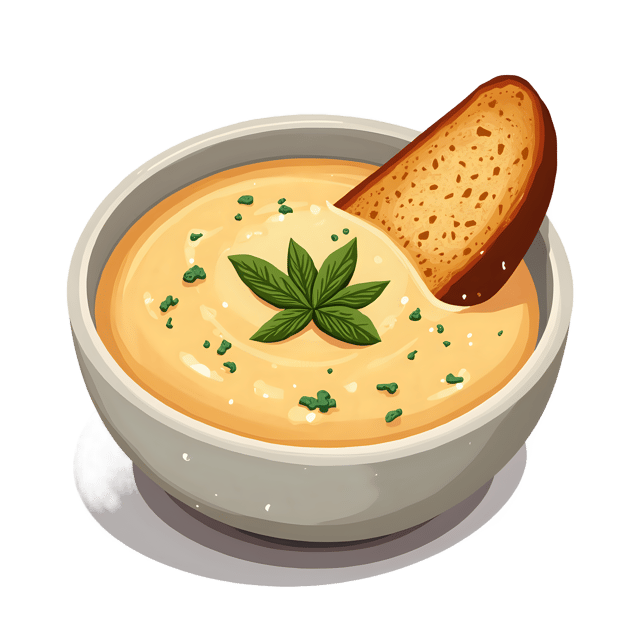 Free transparent PNG: Chowder Bread Bowl with Garlic Toast  Food Clipart, free transparent png download