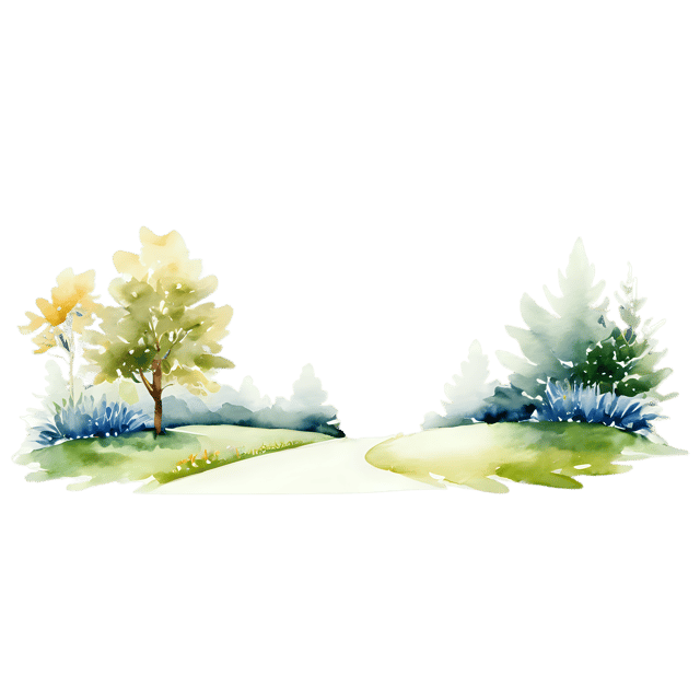 Free transparent PNG: Watercolor Garden Element - Transparent PNG Illustration for Decor and Crafts