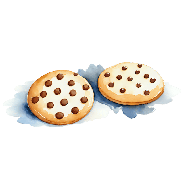 Free transparent PNG: Cookie Watercolor Illustration – Transparent PNG for Baking Designs