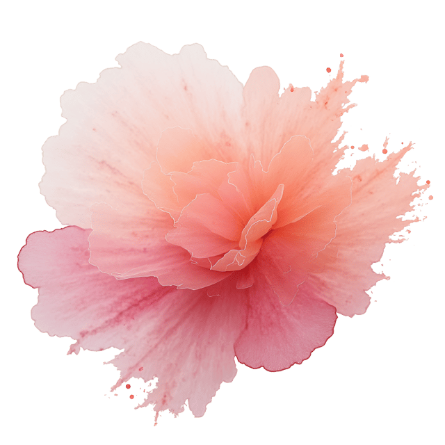 Free transparent PNG: Frosted Pigment Layers Illustration with Transparent Background