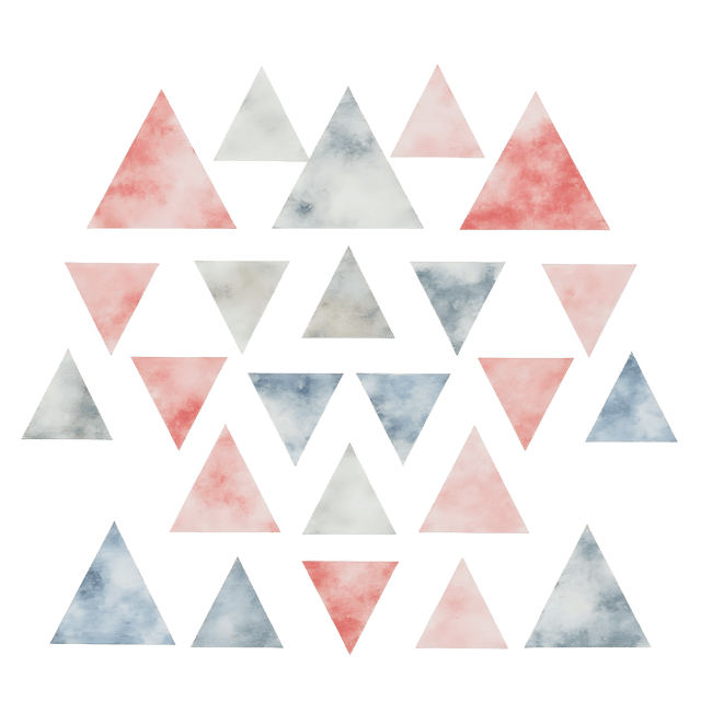Free transparent PNG: Geometric Triangle Pattern  Free Downloadable PNG Clipart