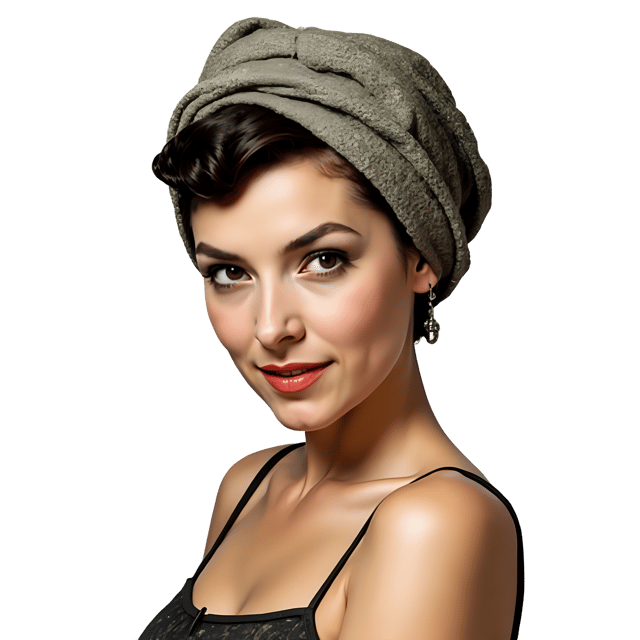 Free transparent PNG: Headwrap Portrait PNG Clipart  Ideal for Fashion Design  Art Projects