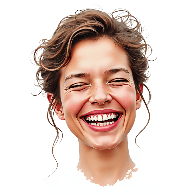 Free transparent PNG: Laugh Lines Portrait PNG Clipart  Ideal for Face Expression and Portrait Art
