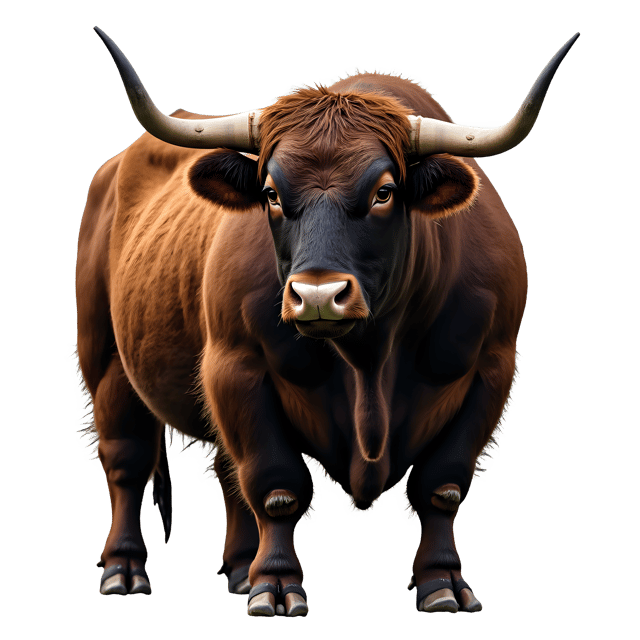 Free transparent PNG: Highland Bull PNG Illustration with Transparent Background for Art and Design Projects
