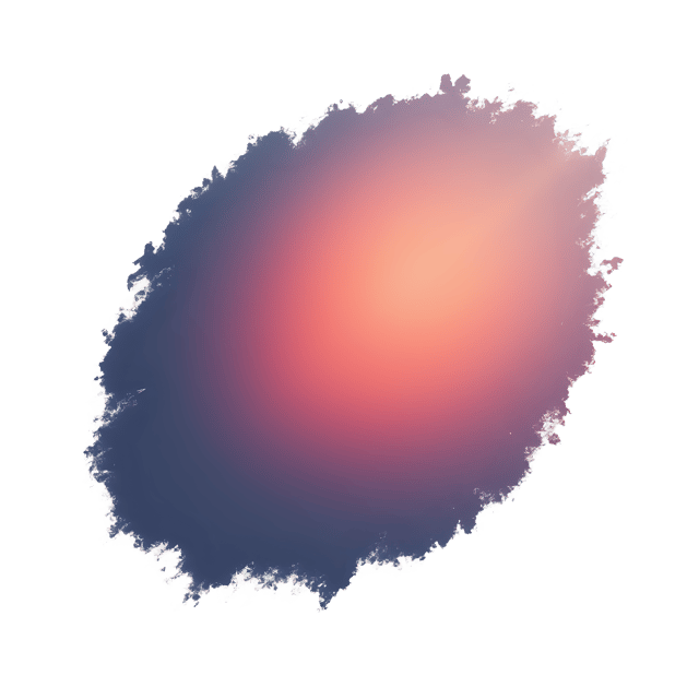 Free transparent PNG: Faded Gradient Patch  Artistic Ink Blot Design, free download png