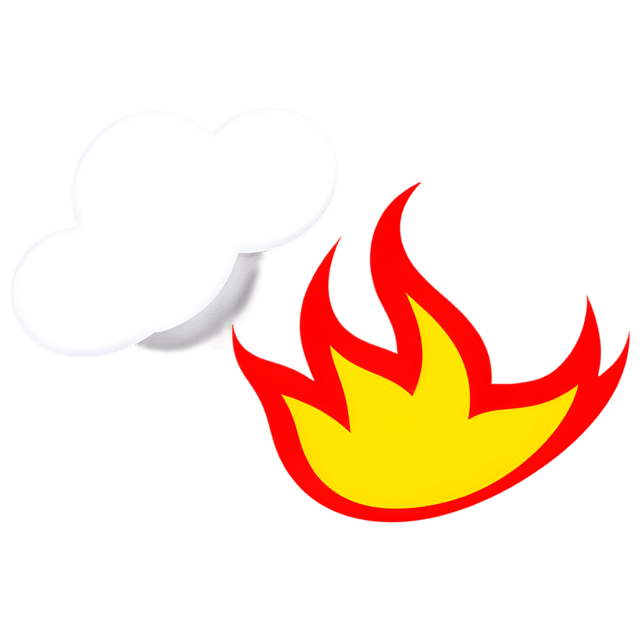 Free transparent PNG: Burning Brightly Transparent PNG for Sky Imagery and Visual Effects