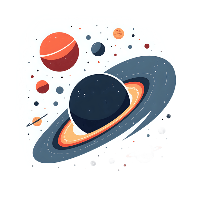 Free transparent PNG: Eclipse in Sky Near Planets  Space Theme Clipart, free downloadable png