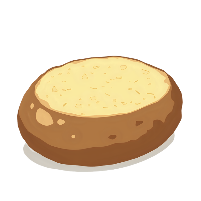 Free transparent PNG: Baked Potato Half  Food Clipart, free png download