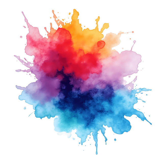 Free transparent PNG: Abstract Paint Splash PNG with Transparent Background for Modern Art Projects