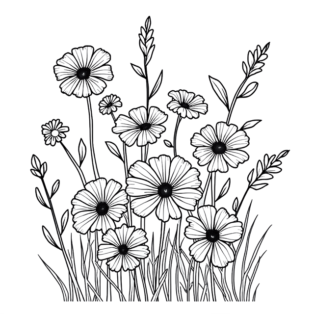 Free transparent PNG: Boho Textile Flowers  Decorative Clipart, free downloadable png