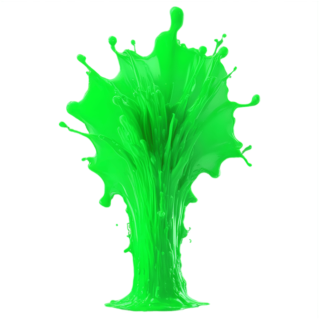 Free transparent PNG: Green Color Splash PNG with Transparent Background for Creative Use