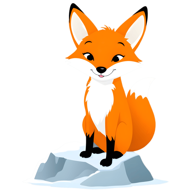 Free transparent PNG: Lone Fox PNG with Transparent Background for Artistic and Creative Use