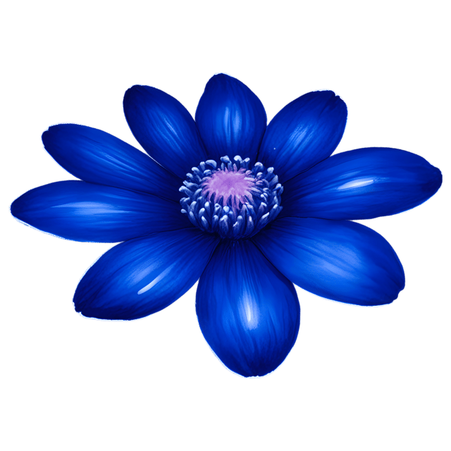 Free transparent PNG: Midnight Bloom Transparent PNG Art for Creative and Decorative Uses