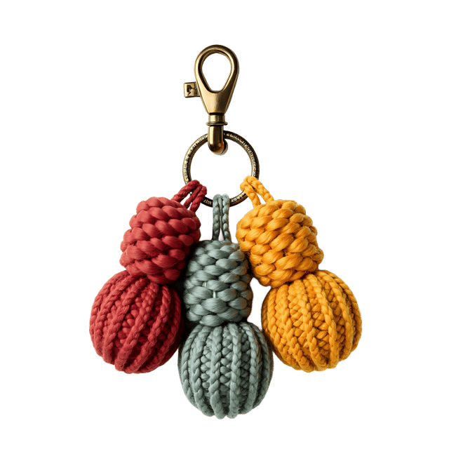 Free transparent PNG: Knitted Keychain PNG Clipart  Perfect for Crafting  DIY Projects