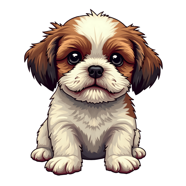 Free transparent PNG: Shih Tzu Dog PNG Clipart  Perfect for Pet Lovers, Crafts  Decor