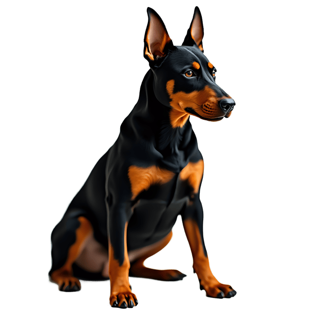 Free transparent PNG: Doberman Pinscher Dog PNG Clipart  Ideal for Pet Projects  Education
