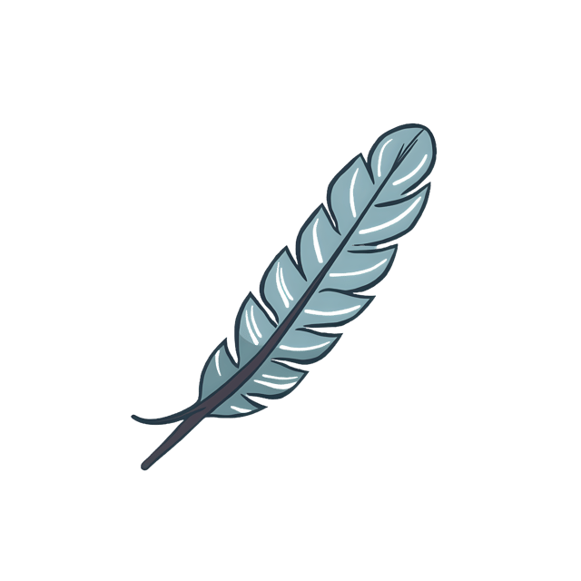 Free transparent PNG: Curved Flight Feather  Vector Clipart, free downloadable png