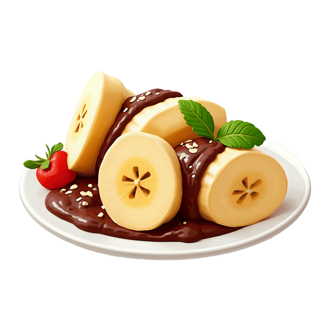 Free transparent PNG: Clay Banana Split Dish with Transparent Background PNG