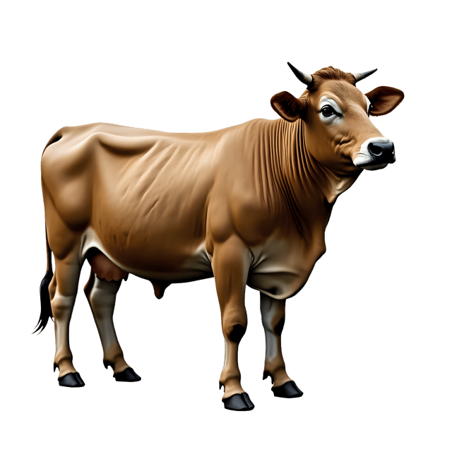 Free transparent PNG: Cow PNG Clipart  Ideal for Farming Projects, Education  Decor