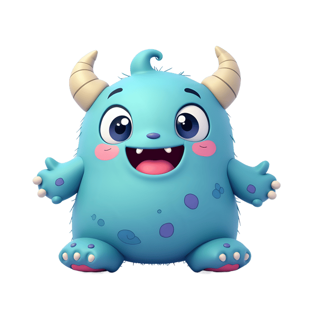 Free transparent PNG: Gentle Monster Plushie PNG with Transparent Background for Sweet and Cuddly Imagery