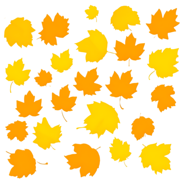 Free transparent PNG: Colored Autumn Leaves Transparent PNG for Seasonal and Decorative Use