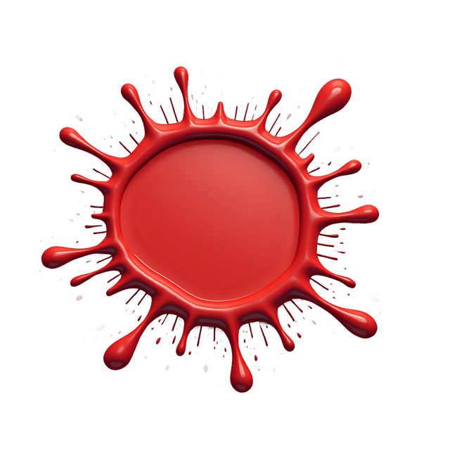 Free transparent PNG: Splattered Paint Burst  Artistic Water Droplet Design, free download png