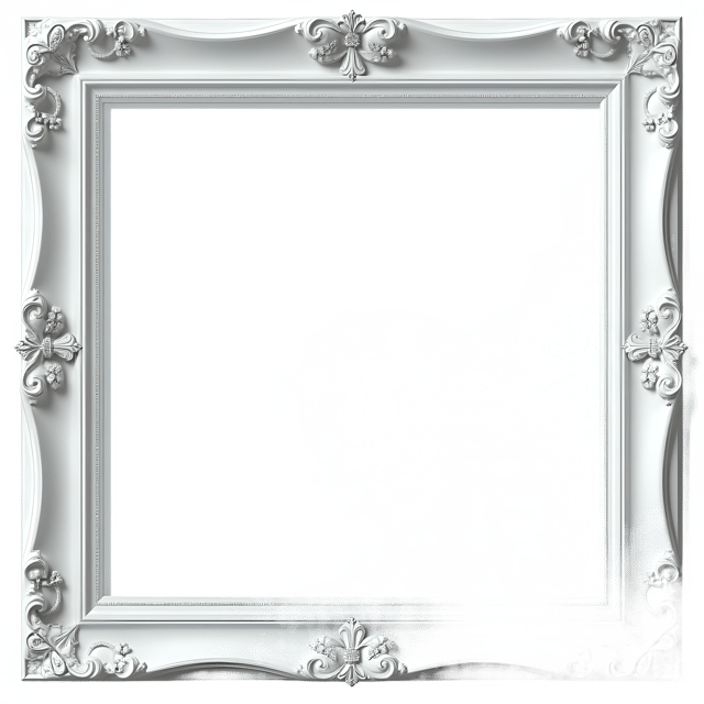 Free transparent PNG: Embossed Frame PNG Clipart  Ideal for Design Projects  Crafts