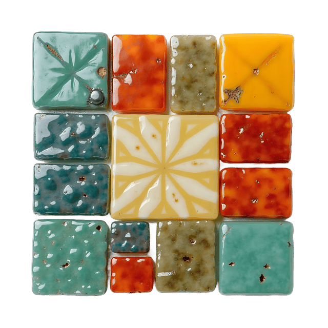 Free transparent PNG: Fused Glass Tesserae PNG Clipart  Ideal for Crafts, Design  Decor