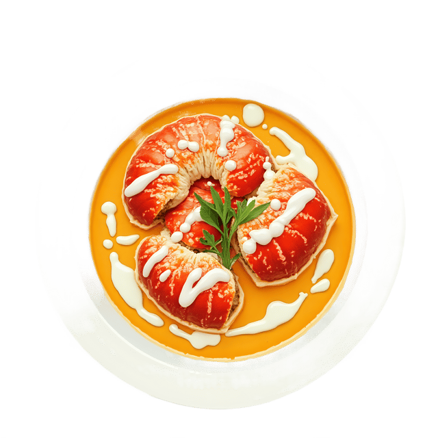 Free transparent PNG: Lobster Bisque with Cream Drizzle  Seafood Recipe Clipart, free download png