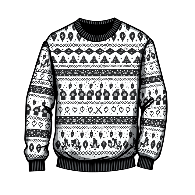 Free transparent PNG: Christmas Sweater PNG Clipart  Perfect for Holiday Designs  Crafts