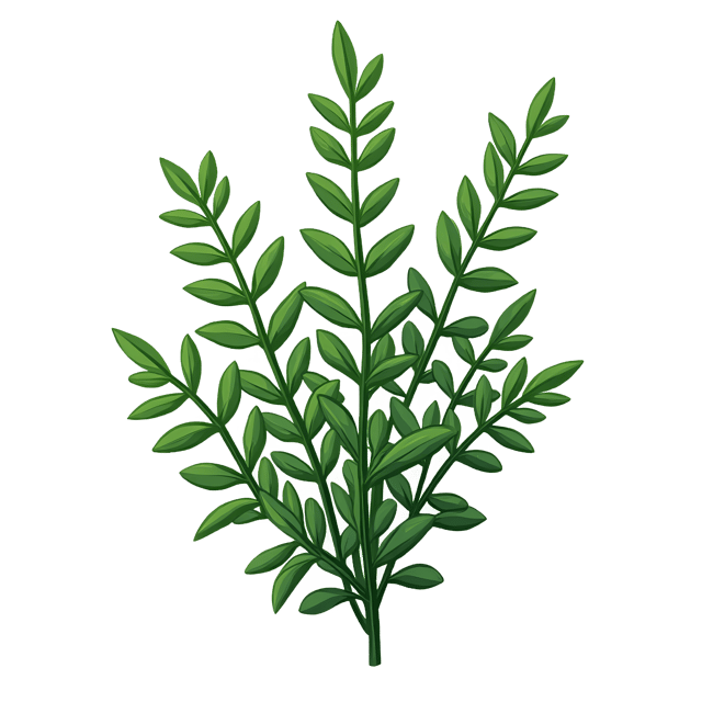 Free transparent PNG: Fresh Oregano Sprig  Herb Clipart, free download png