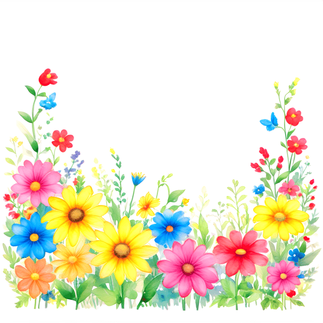 Free transparent PNG: Radiant Flowers with Transparent Background PNG
