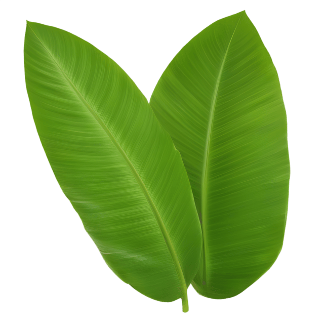 Free transparent PNG: Banana Leaf PNG with Transparent Background for Digital Design