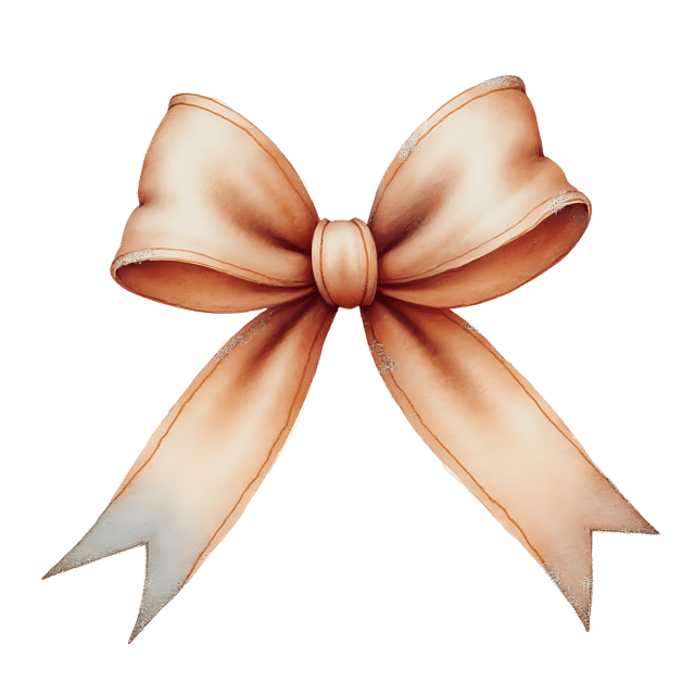 Free transparent PNG: Frosted Ribbon with Glitter Curls  Holiday Craft Clipart, free transparent png download