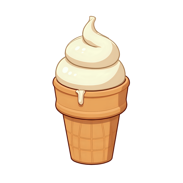 Free transparent PNG: Double Scoop Cone  Ice Cream Clipart, free transparent png download