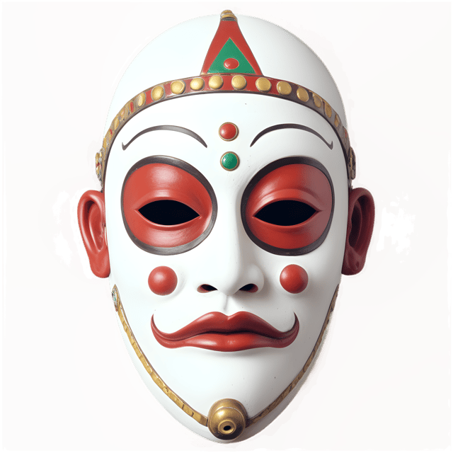 Free transparent PNG: Tibetan Mask PNG Transparent Background for Art and Decor