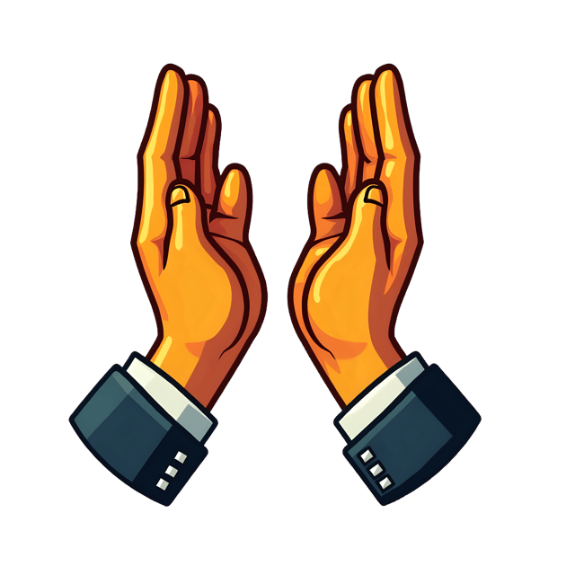 Free transparent PNG: Clapping Hands Emoji PNG Clipart  Ideal for Celebrations, Social Media  Designs