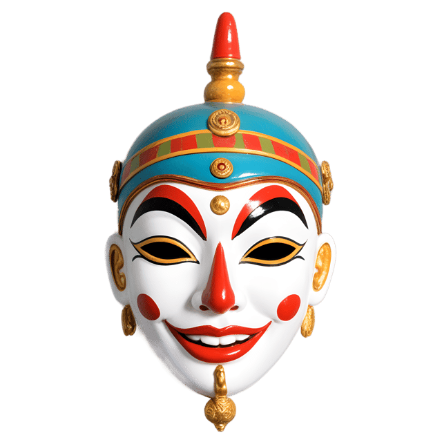 Free transparent PNG: Tibetan Mask PNG Transparent Background for Art and Design Projects
