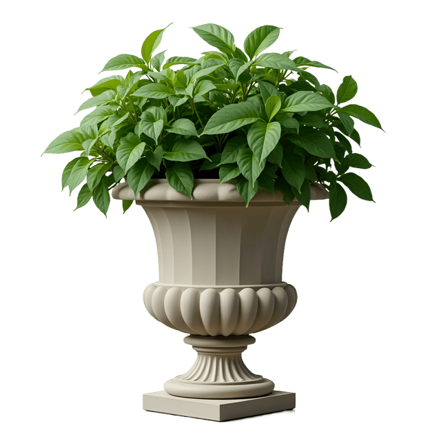 Free transparent PNG: Large Giardini Urn with Acanthus Leaves  Classic Ornament Clipart, Free Downloadable PNG