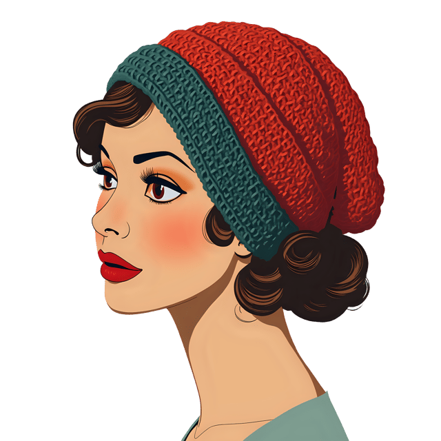 Free transparent PNG: Knitted Head Wrap PNG Clipart  Perfect for Winter Accessories  Crafts