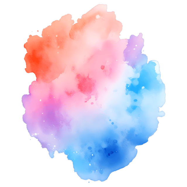 Free transparent PNG: Ethereal Splatter PNG Art for Creative and Dreamy Imagery