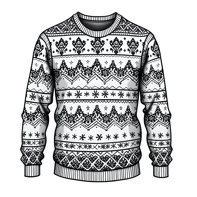Free transparent PNG: Ugly Christmas Sweater PNG Clipart  Unique Holiday Design Element