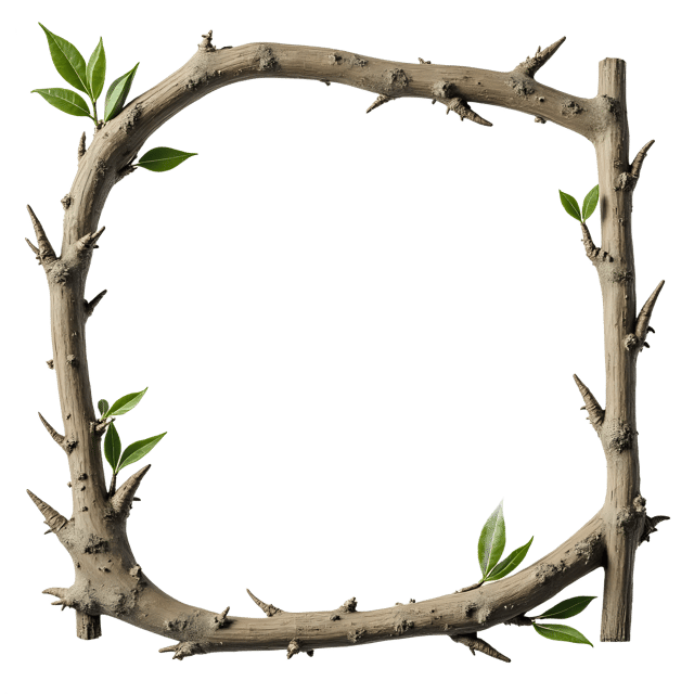 Free transparent PNG: Woodland Twig Frame PNG Clipart  Perfect for Nature-Inspired Designs  Crafts