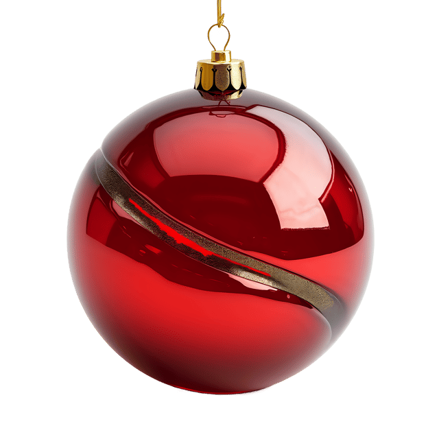 Free transparent PNG: Red Glass Ornament with Shiny Twist  Christmas Clipart, free transparent png download