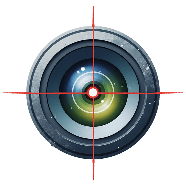 Free transparent PNG: Scanning Lens with Target Dot  Free Downloadable PNG Clipart