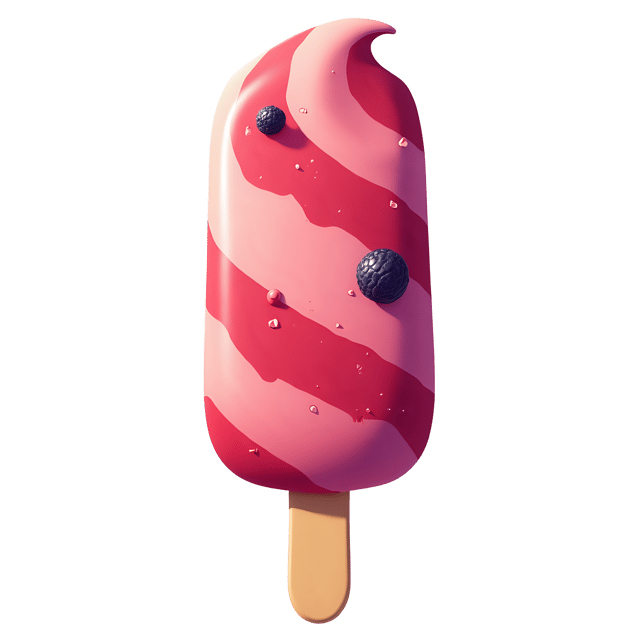 Free transparent PNG: Fruit Popsicle with Berry Swirls  Summer Treat Clipart, free png download
