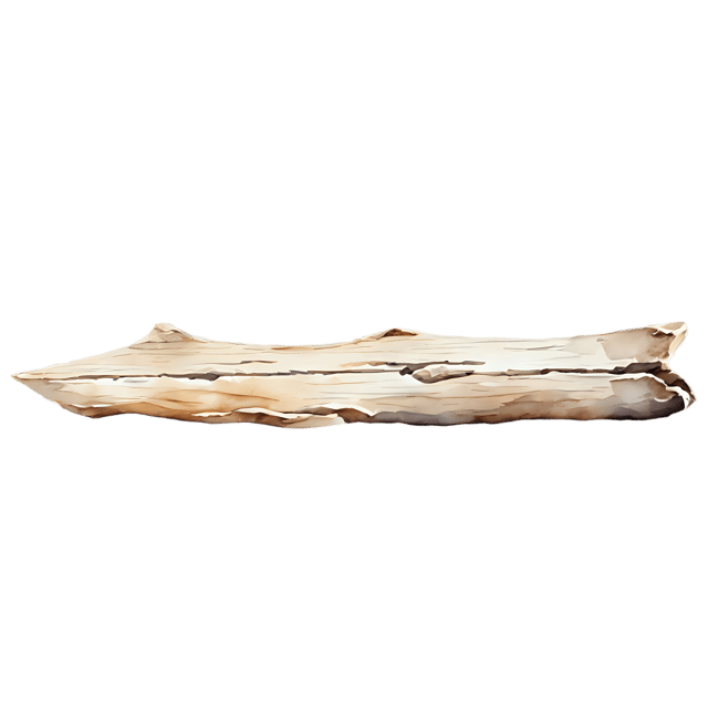 Free transparent PNG: Driftwood Watercolor Illustration – Transparent PNG for Crafts & Design