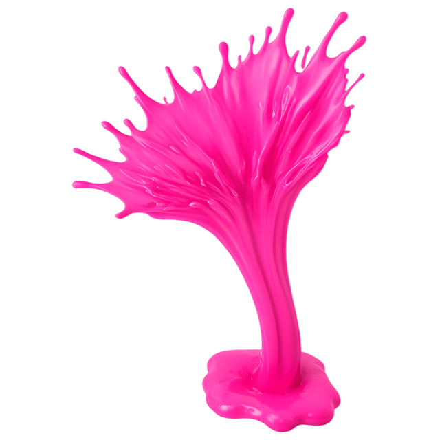 Free transparent PNG: Magenta Color Splash PNG with Transparent Background for Modern Design