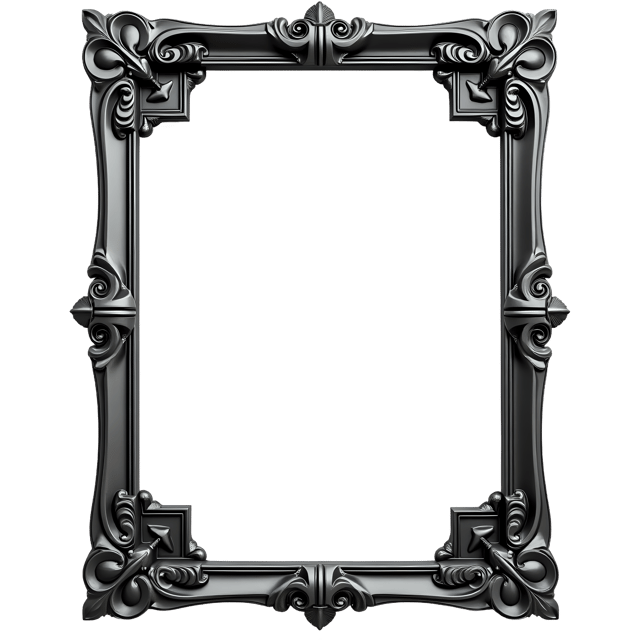 Free transparent PNG: Metal Frame PNG Clipart  Ideal for Structural Design  Decorative Projects