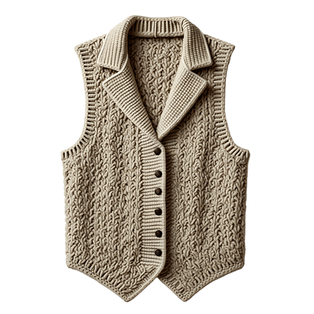 Free transparent PNG: Knitted Vest PNG Clipart  Perfect for Fashion Design  Crafting